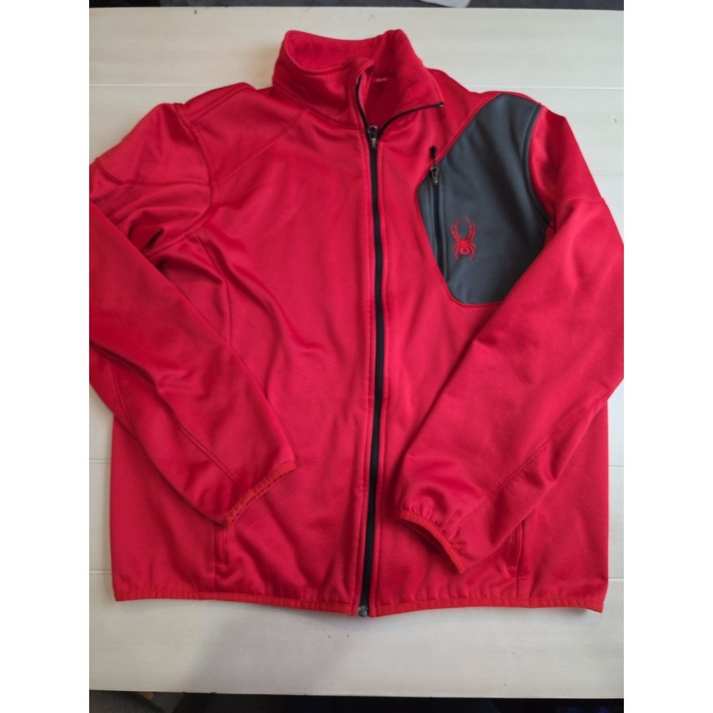 Spyder Mens Bandit Full Zip Fleece Size 2XL
